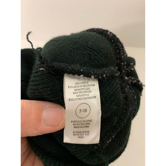 Nike Girls Ski Cap Winter Hat Beenie Pink C4 - Picture 3 of 3